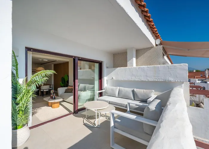 شقة Modern & New Walk To Puerto Banus ماربيا